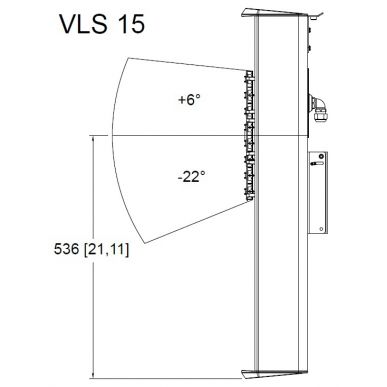 Звуковая колонна Tannoy VLS 15 EN54